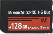 Original128Gb High Speed Memory Stick Pro Duo 128Gb (HX) PSP Accessories/Camera