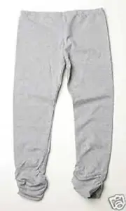 Junk Food Kids Girls Leggings (M) Gray