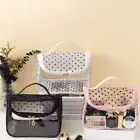 Transparent Transparent Mesh Makeup Bag Mesh Cosmetics Storage Bag