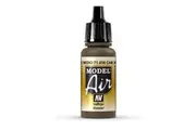 Vallejo Model Air Cam Medium Brown 17 Ml