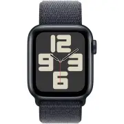 Apple Watch SE 40mm Midnight Aluminium Case GPS + Cellular Sport Loop (Ink) [2024]
