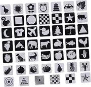 1Set Educational Color Visual Recognition Cards for Months Engaging High Contrast Flashcards for Sensory Development Cognitive Growth and Creative Play Safe