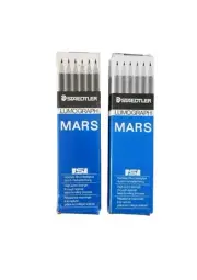 Staedtler Mars Lumograph 100 H/F Pencils Germany 2 Boxes See Description