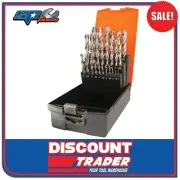 SP Tools 25 Piece High Speed Steel HSS Drill Bit Set 1.0mm - 13.0mm - SP31391
