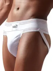 Athletic Wolf Cotton Stretchable Gym Supporter Jockstraps with Cup Pack of 1 AU