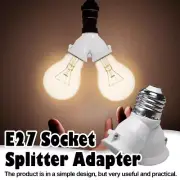 Screw 2-E27 Lamp Bulb Socket E27 Halogen Light Lamp Holder Lighting Accessories