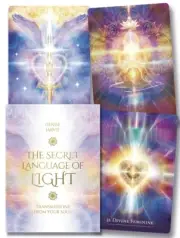 SECRET LANGUAGE OF LIGHT ORACLE Kit Card Deck Cards Book Tarot Boxed Set