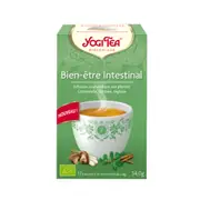Yogi Tea Intestinal Wellbeing 17 Organic Ayurvedic Infusion Sachets