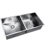 Cefito Kitchen Sink 86X44CM Stainless Steel Basin