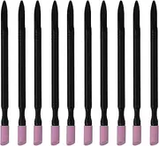 Bamyli Pack of 10 Cuticle Remover, Double Headed Nail Files, Cuticle Pusher Pens, Manicure Grinding Pens, Quartz Nail Care Set, Cuticle File Trimmer, for Nail Bed Cleaning and Care