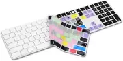 Shortcut Silicone Keyboard Cover Skin for 2021 Released Apple iMac Premiere Pro