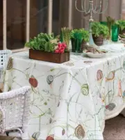 Filoderba Tablecloth 160 x 230 - 100% Linen - Made in Italy