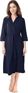 [NY Threads] Womens Robe, Luxury Lightweight Knit Kimono Robes for Women, Casual Light Bathrobe for Sleepwear and Loungewear