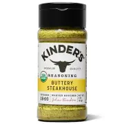 Kinder's Organic Buttery Steakhouse Rub Premium Quality Seasoning MSG Free US...