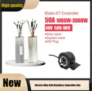 Electric Bike 50A Brushless Controller 48V/60V/72V/90V Ebike Conversion Kits FS