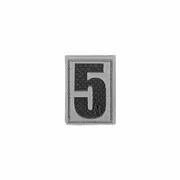 Maxpedition Gear Number 5 Patch, Swat, 0.84 x 1.18-Inch