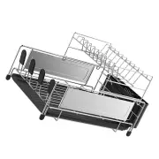 Dish Drying Rack Space Saving Draining Board for Home Bars Kitchen Counter