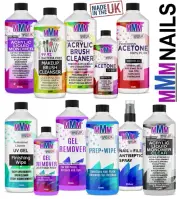 MMM 100% PURE NAIL PREMIUM BEST QUALITY ACETONE, MONOMER, PREP & GEL REMOVER UK