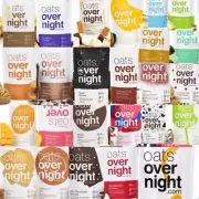 OATS OVERNIGHT Oatmeal 24 BAGS + Free Blender Bottle! Choose Your Flavors! EXP L