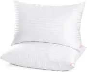Hotel Collection Queen Bed Pillows 2 Pack, Super Soft - Microfiber