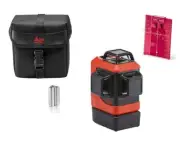 Leica LINO L6R 3x360° Red Multi Line Laser with Precision Alignment Starter Kit