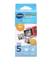 VTech Kidizoom Print Cam Paper Refill Pack - White (815266)