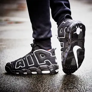 【我塑我形】NIKE Air More Uptempo 大AIR 黑白 厚底 增高 GD 414962-002