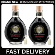 Due Vittorie Oro Gold, Barrel Aged Balsamic Vinegar of Modena IGP, 250ml 2 Pack