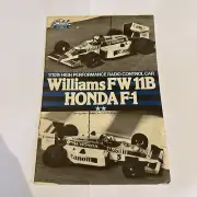 TAMIYA F1 F102 1/10 R/C Williams FW 11B Honda F1 Manual 58069