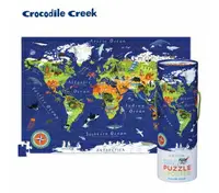 在飛比找樂天市場購物網優惠-《美國 Crocodile Creek》拼圖 2 合 1 海