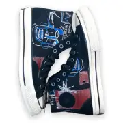 Converse Jean-Michel Basquiat X Chuck 70 HI Black Multi 172585C Mens 9 WMN 11