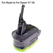 Battery Adapter For Ryobi 18V Li-ion Battery Convert To For Dyson V7 V8 Vacuum