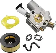 XXUMKL Fit for MS271 MS291 MS261 Chainsaw C1Q-S246 C1Q-S252 1143-120-0616 Carburetor with Air Filter Tune Up Kit Carburetor Replacement
