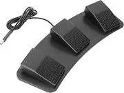 Dpofirs USB Triple Foot Pedal Optical Switch Control, 3 Key Three Button Program Computer Keyboard Mouse Game Action for Video Game Office Equipment Control