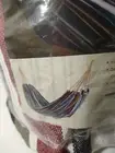 Castaway Oversized Hammock in a Bag 60x77 Red White Blue Multistripe