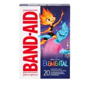 Band-Aid Brand Bandages for Kids, Disney's Elemental, Assorted, 20 ct