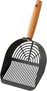 Fonowx Cat Litter Scoop Cat Litter Tray Spade Kitty Litter Scooper Mesh Scooper for Pets Supplies, Long Stripe