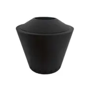 SA NEW Stratco Low Smoke Black Fire Pit 50cm