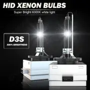 FOR Volvo C30 C70 S60 6000K D3S/D3R Xenon HID Headlight Bulb 2pcs High&Low Beam (for: Volvo)