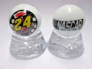 2 - #24 JEFF GORDON / NASCAR WHITE COLLECTOR MARBLES