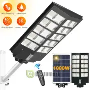 Nuevo Comercial 800Led Luces Solares Exterior 1000W Lampara Focos Solar De Calle