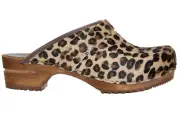 Sanita Leopard Danish Clogs (1706199)