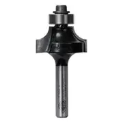 CARBITOOL Router Bit TCT Rounding Over Bit 1/4inch -Radius 1/4inch -Shank T 508 B