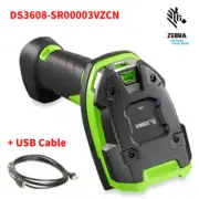 Zebra DS3608-SR00003VZCN Ultra Rugged Handheld 2D Barcode Scanner W/ USB Cable