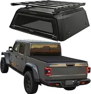 ATATNK Compatible for Jeep Gladiator Retractable Trucks Hardtop Toppers Camper Canopy Tonneau 4X4 Waterproof Steel Tonneau Truck Bed Cover Pickup Camper Topper