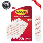 Command Medium Refill Adhesive Strips, Damage Free Hanging Wall Adhesive Strips