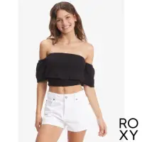 在飛比找momo購物網優惠-【ROXY】女款 女裝 平口短袖上衣 SEASIDE HEA