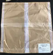 BAILEY & GRIFFIN Grayson in Amber 18" Silk Plaid Fabric Sample