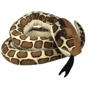 Jumbo Burmese Python Snake soft toy 18"/275cm stuffed animal Wild Republic NEW