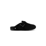 [BIRKENSTOCK 1774] Muli di shearling di Boston Black